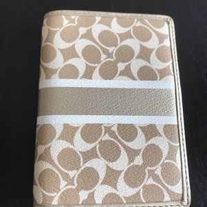 Coach passport holder